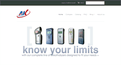 Desktop Screenshot of akglobaltech.com