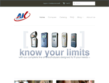 Tablet Screenshot of akglobaltech.com